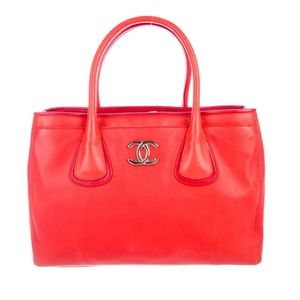 AUTHENTIC Chanel Leather Executive Tote
